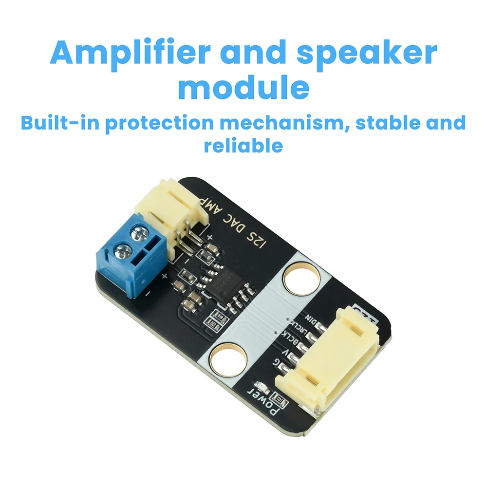 MAX98375 I2S Audio-Verstärkermodul mit KI-Chat-Lautsprecher für Arduino ESP Künstliche Intelligenz KI-Chat-Lautsprechermodul – Detail 6