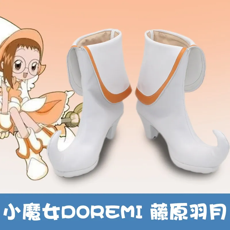 

Ojamajo Doremi Hazuki Fujiwara Cosplay Boots Handmade Faux Leather Boots Custom Made