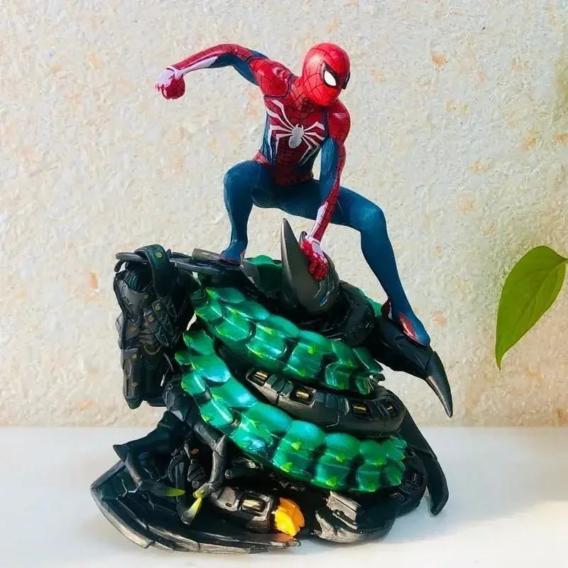 Marvel-PVC Action Figure Model of Spider Man, Anime Collectors Edition, Limitada para Decoração, Brinquedos para Presentes