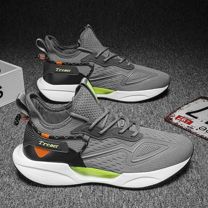 

Youth Trendy Fashion Casual Trendy Shoes 2025 Spring new lightweight breathable hollow men's running shoes