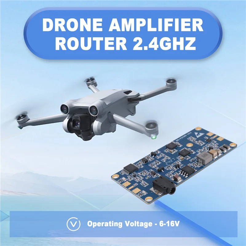 Líder-nuevo extensor de rango de antena amplificador de señal de 2,4 Ghz 4W con accesorios para Drones DJI Mavic FPV DJI RC Dron