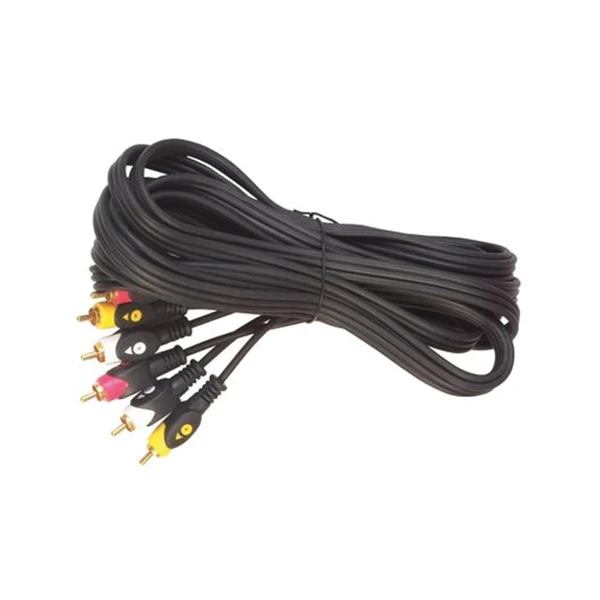 3 RCA + 3 RCA 5 meters thick cable