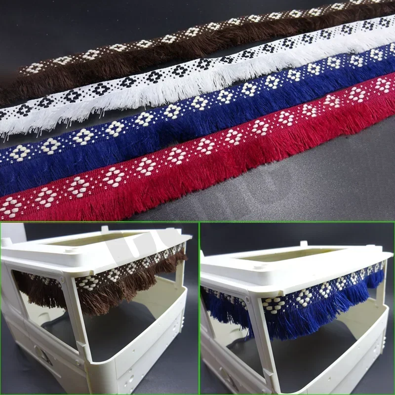 

1pcs Interior Lace Decorate for 1/14 Tamiya RC Truck Trailer Tipper Scania Benz MAN Volvo Car DIY Parts