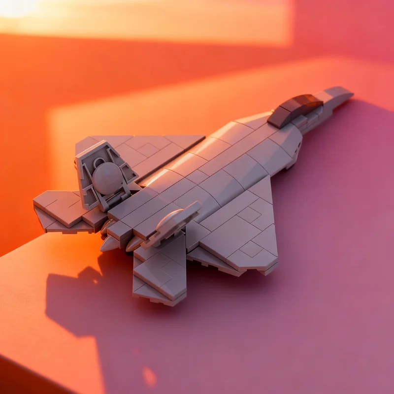 

Набор для сборки 122 детали MOC F Raptor 1:1, конструктор, развивающая игрушка, архитектурная модель, идея для подарка на Рождество, креативный подарок