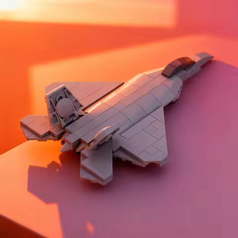 122pcs MOC F Raptor 1 Scale Model Building Blocks Assemble DIY Toys Architecture Idea Education Brick Christmas Gift Creative