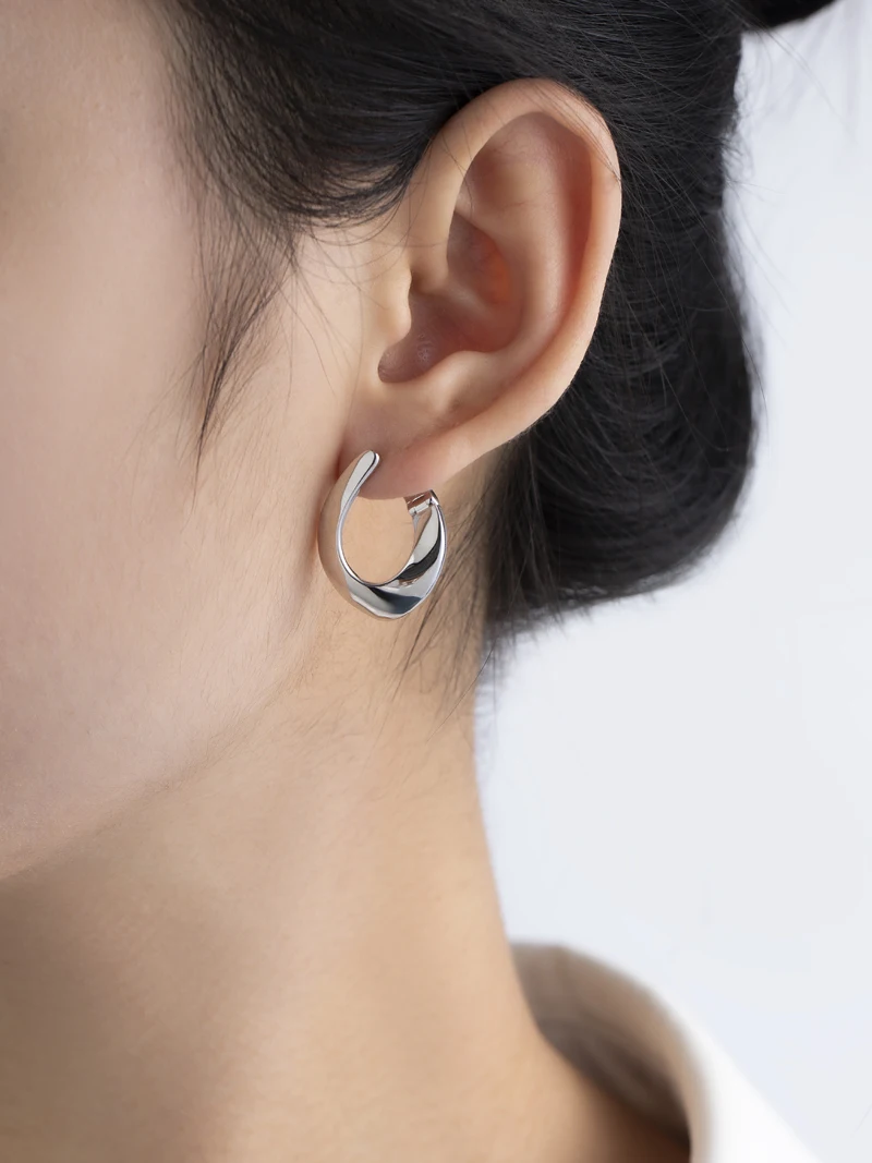 LAYA Drop Earrings For Women Mother\'s Day Oval Shape Personalized Design 925 Sterling Silver Original Luxury Jewelry 2026 Trend