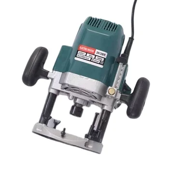 

1600W Electric Wood Edge Trimmer Machine Aluminum Alloy Speed Adjustable Woodworking Hand Trimmer