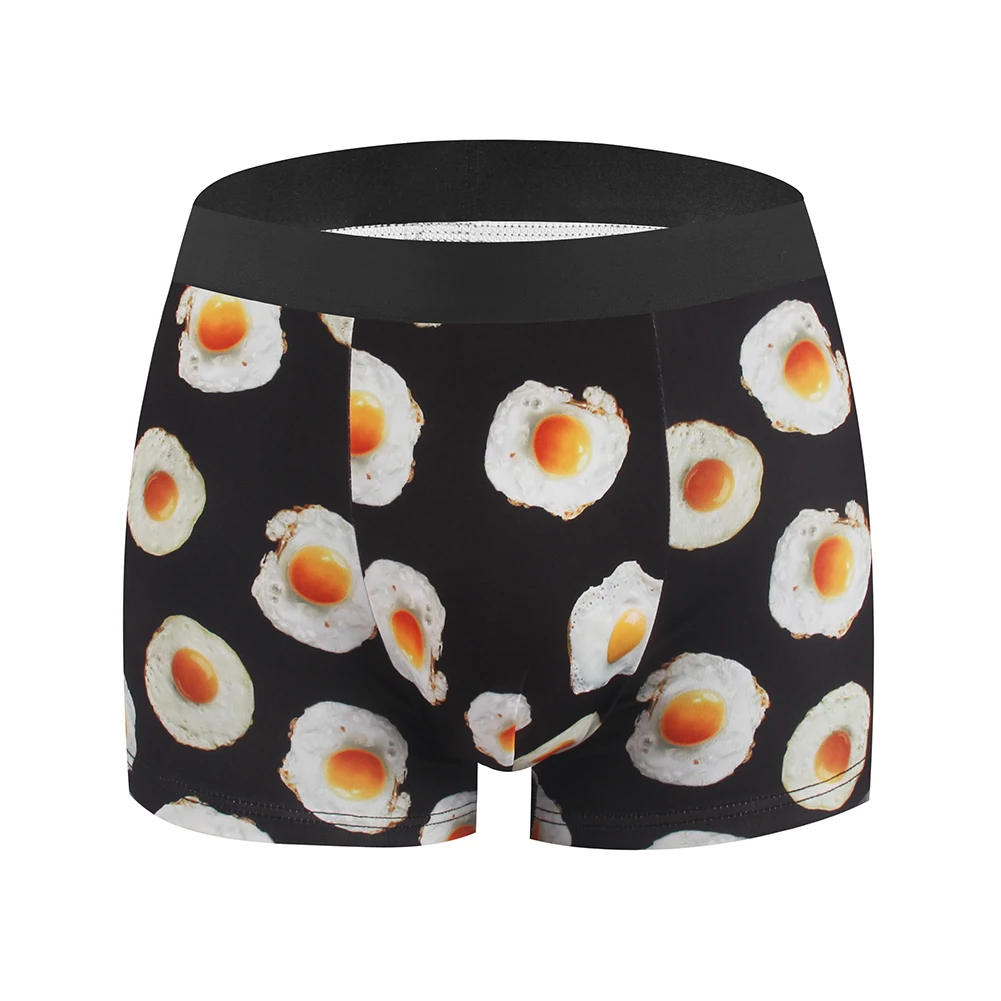 

Male Underwear Underwear Polyester Pouch Panties Print Regular Shorts Spring Summer Underpants Autumn Underwear