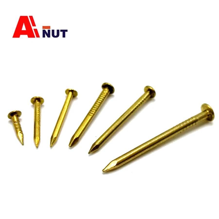 1.2mm 1.5mm 2mm Brass Nails  , Hardware Accessories Nail , N004