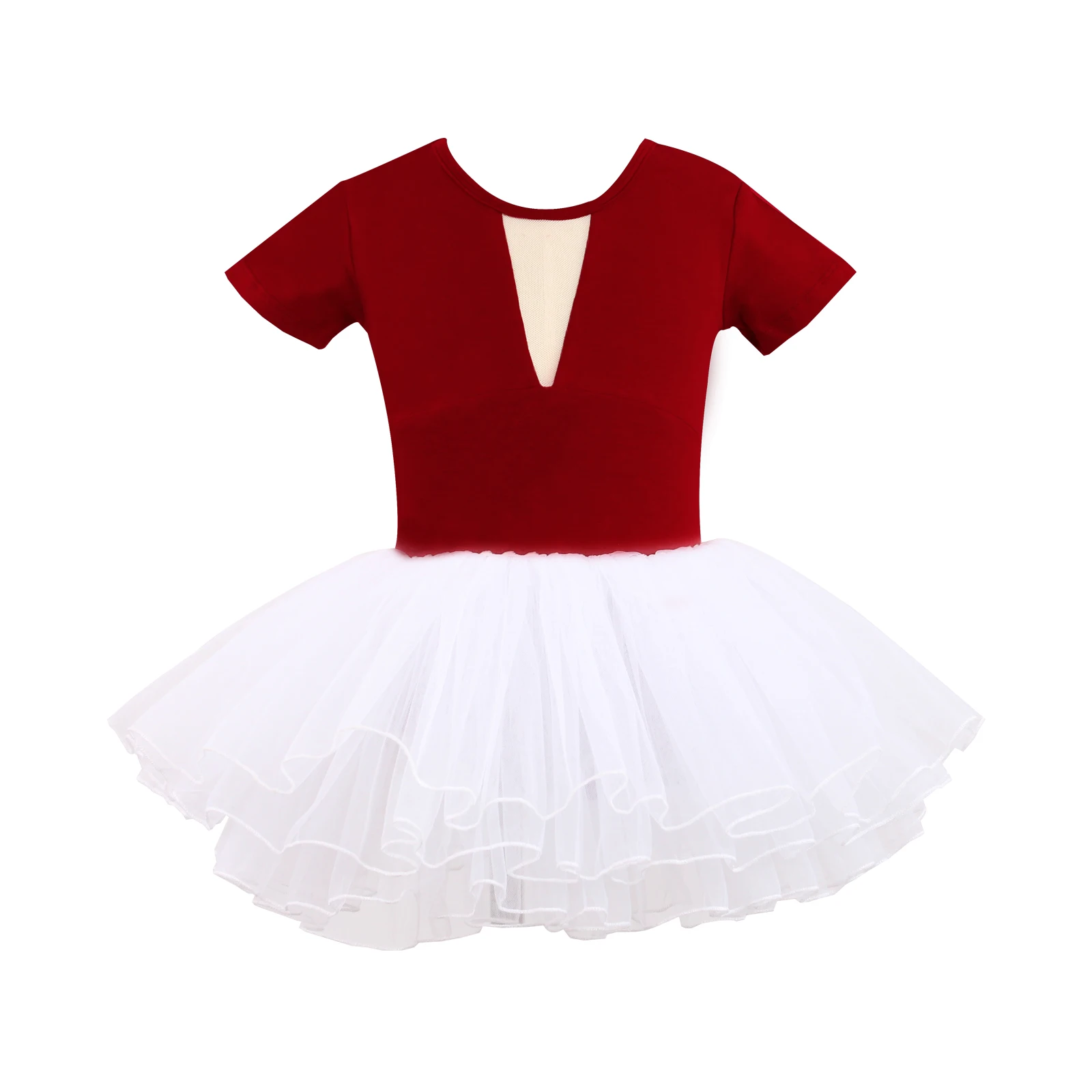 

Ballet Tutu Ballet Dress Kids Leotard Tutu Dance Wear Dance Costumes Ballet Leotards Gymnastics Short Sleeve Skirt for Ballerina