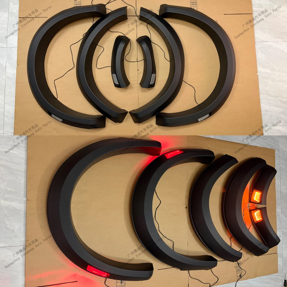 Fender Flares Wheel Arch For Ford Ranger Next Gen T9 2022-2025 Wildtrak Limited Sport XLT XLS XL Wide Body Wheel Eyebrow