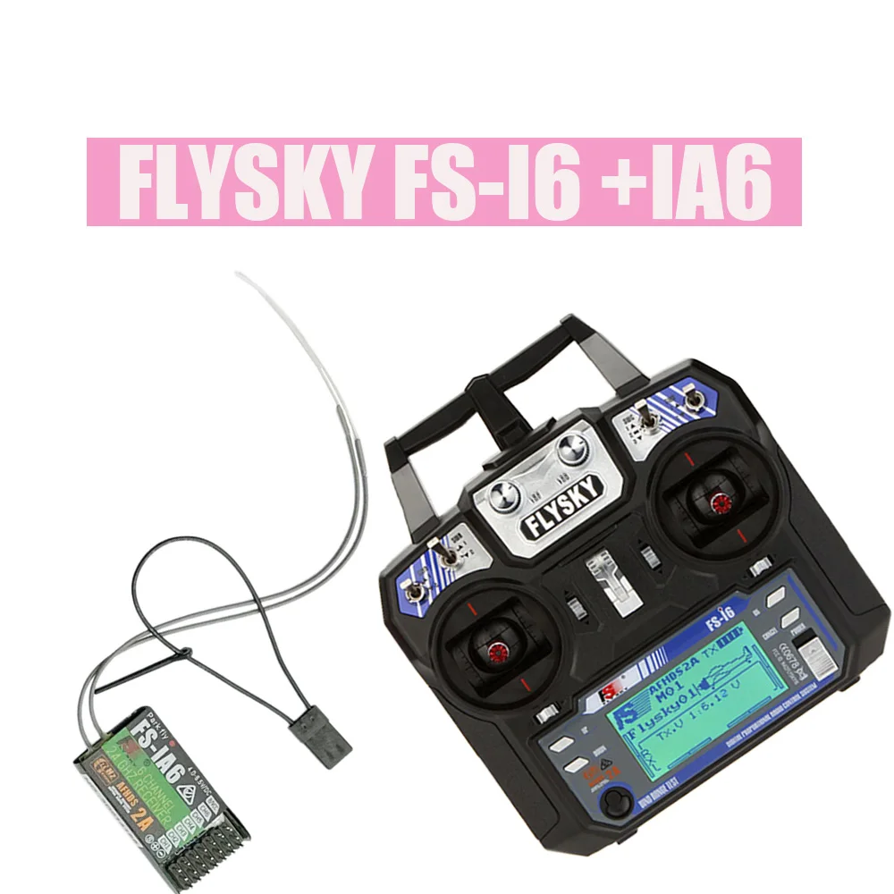 Flysky FS-i6 FS I6 2.4G 6CH RC Transmitter Controller FS-iA6/FS-iA6B / FS-iA10B Receiver For toy model Parts