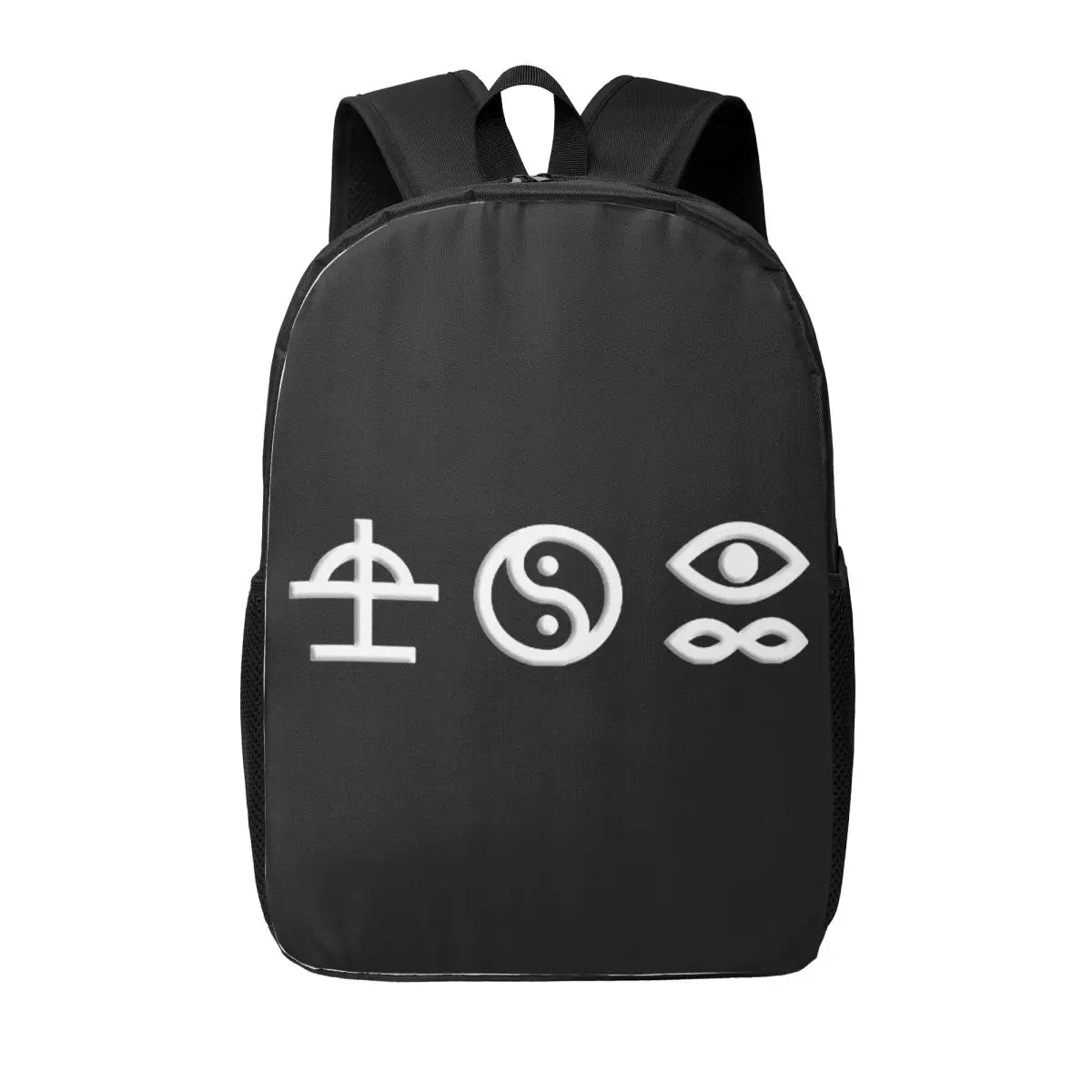 

Bad Omens Is An American Metalcore женские рюкзаки для мальчиков и девочек, сумка для книг, детские школьные сумки, портативный рюкзак, сумка на плечо
