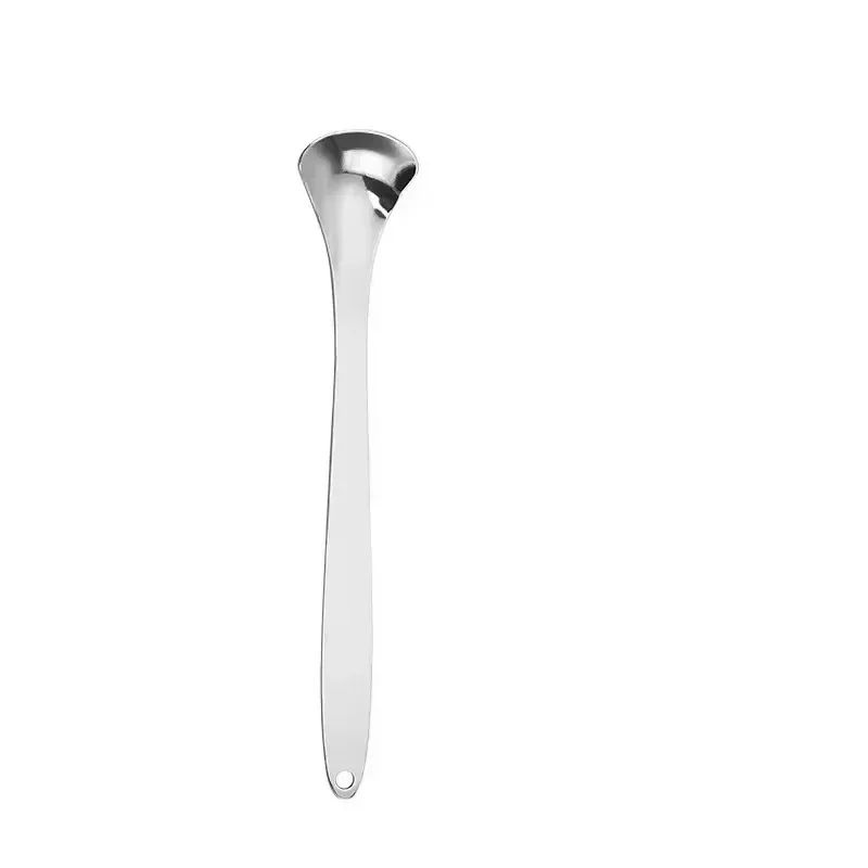 1/3Pcs Spoon-Shaped Tongue Scraper Tongue Coating Cleaner for Adults Stainless Steel Tounge Scrappers Portable Tongue Scrappers