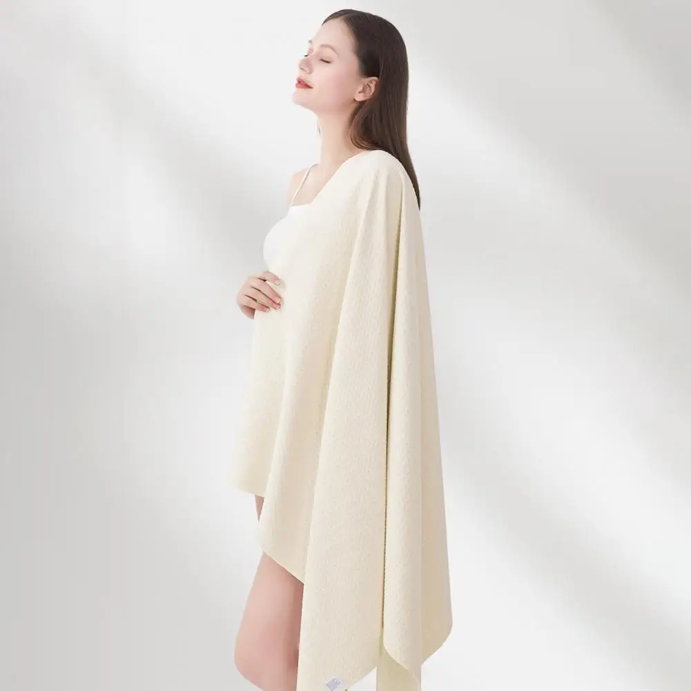 Absorbent Shower Wrap with Button Waffle Microfiber Bath Towel with Button Quick Drying Wearable Wrap Soft for Shower for Women