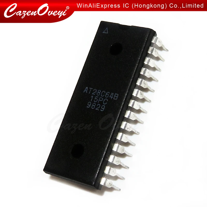 10pcs/lot AT28C64B-15PC AT28C64B AT28C64 DIP-28 In Stock