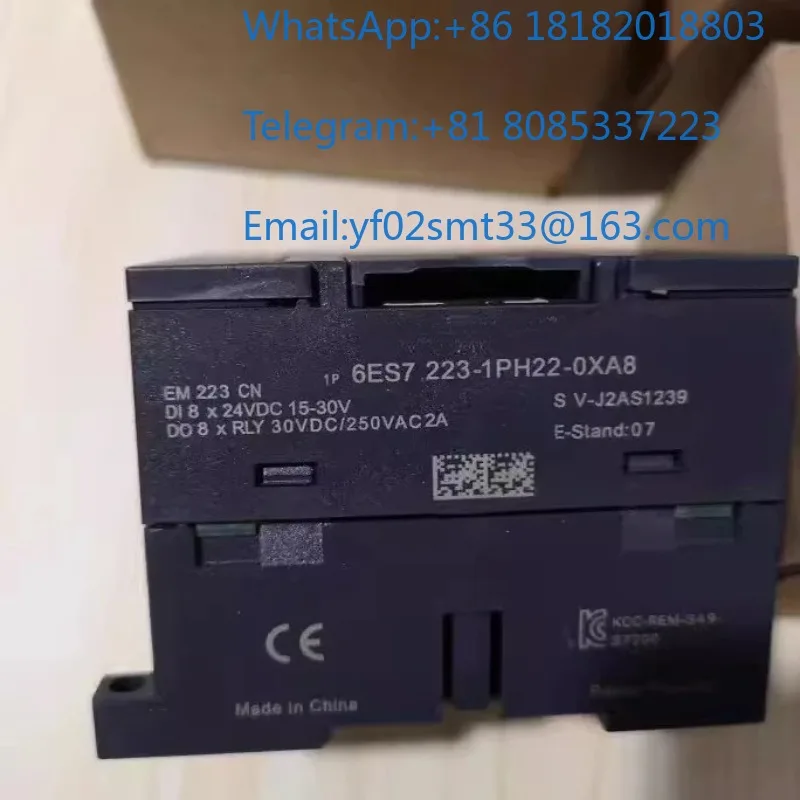 6ES7 223 Series EM223 Digital I/O Module Multiple Models For S7-200 PLC System