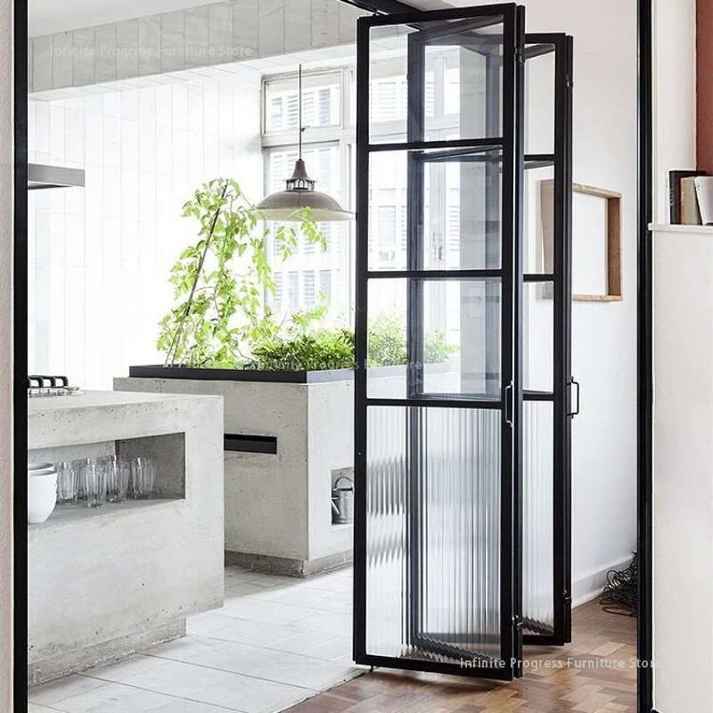 Kitchen Glass Doors and Accessories Hotel Luxury Floor Doors and Accessories Customized Door Home Improvement Falttüren Ls40zdm