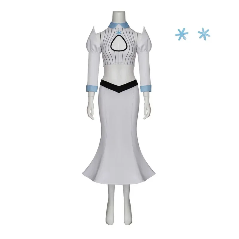 Bleach Thousand Year Blood War Косплей Arc Orihime Inoue Костюм Сексуальные белые топы Юбка Униформа Костюм Хэллоуин Костюм