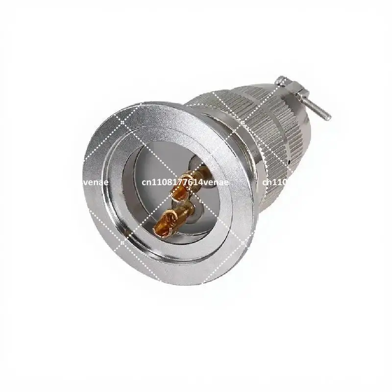 304 Stainless Steel Air Plug KF25 KF40 Connector Vacuum Hermetic Glass Sintered Feedthrough