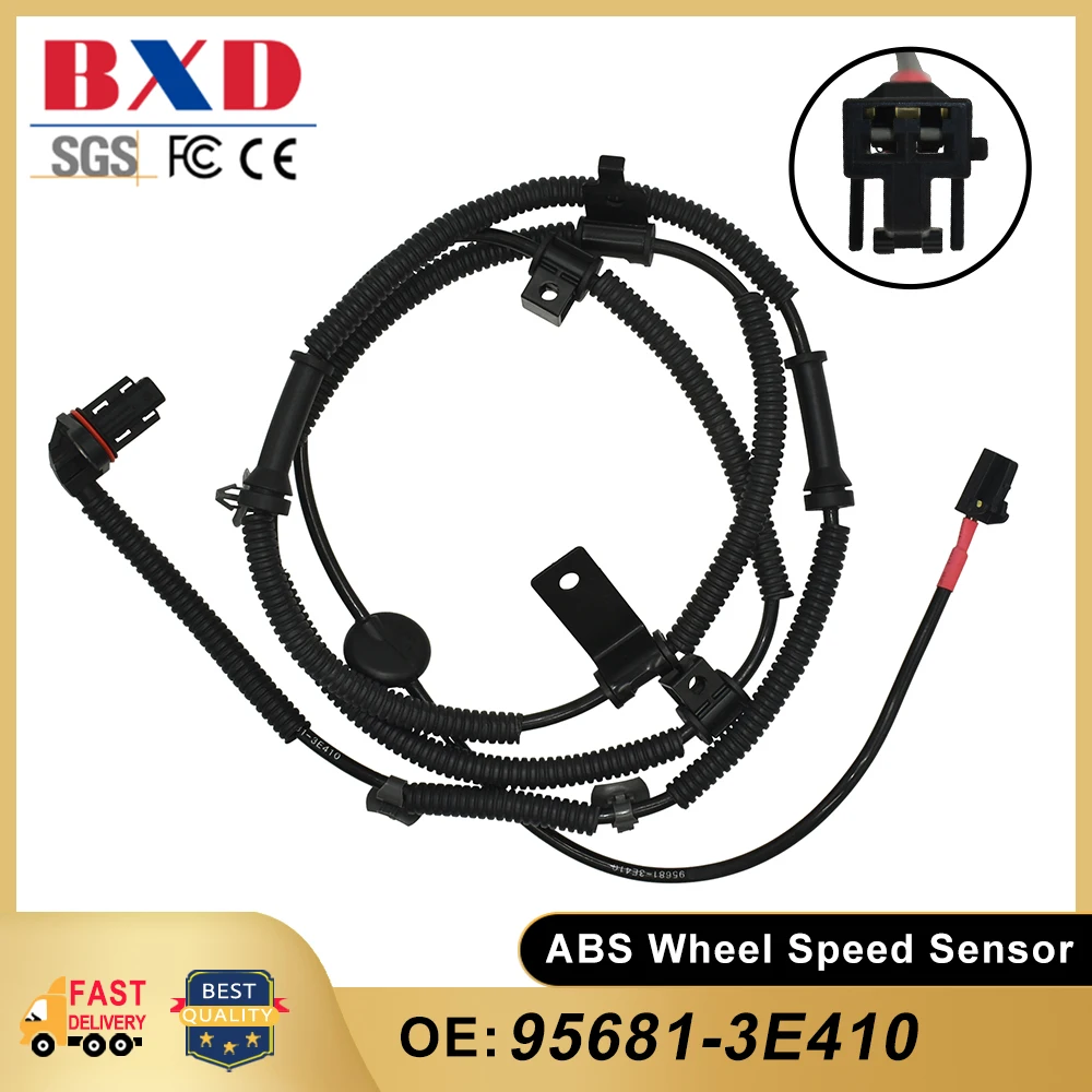 

ABS Wheel Speed Sensor 95681-3E410 956813E410 Rear Right For Kia Sorento 2007-2009 3.8L 3778CC Car Accessories Auto Parts