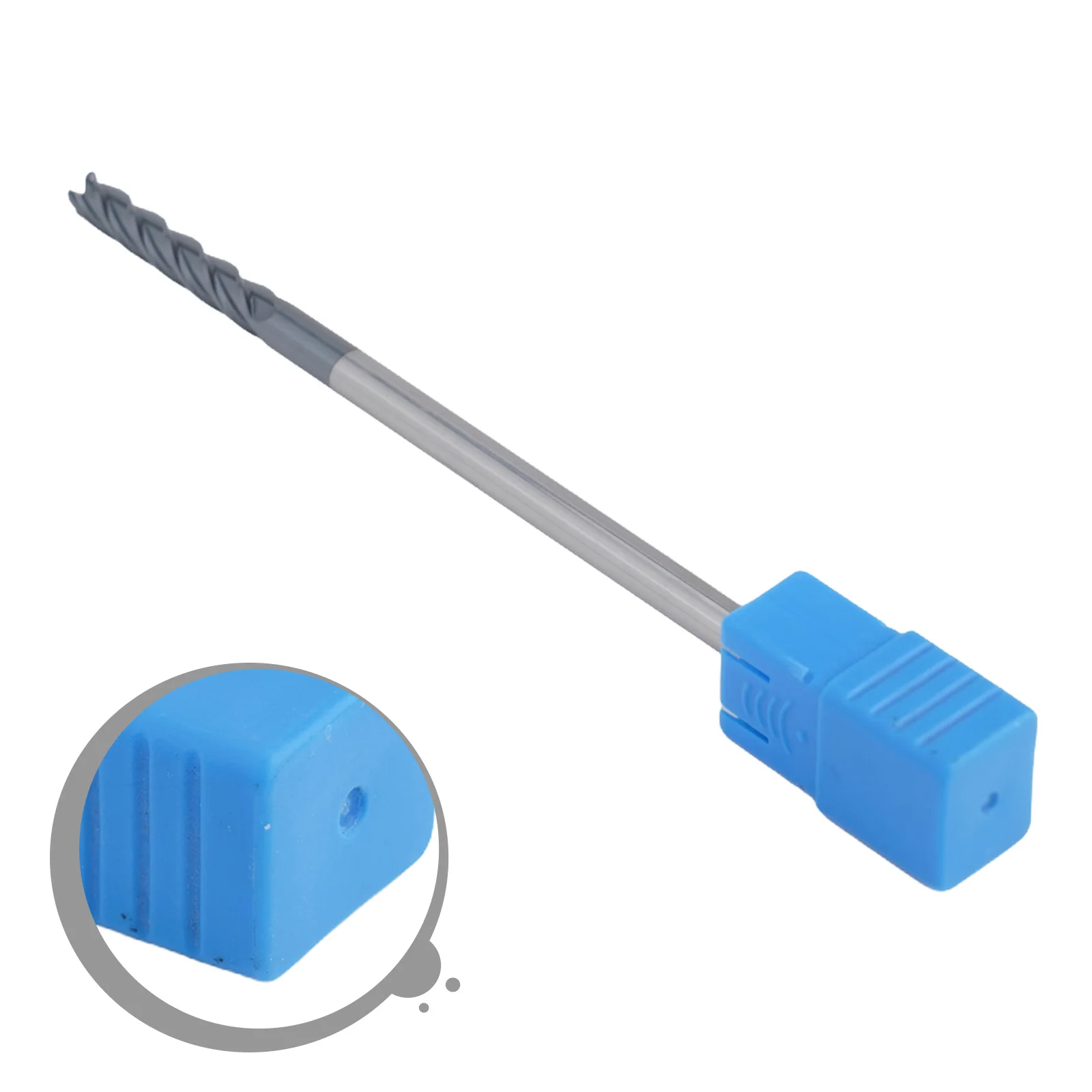 

Practical New Carbide End Mill Silver Good Toughness Imported Milling Cutter Mm Mm Extra Long Shank High Hardness