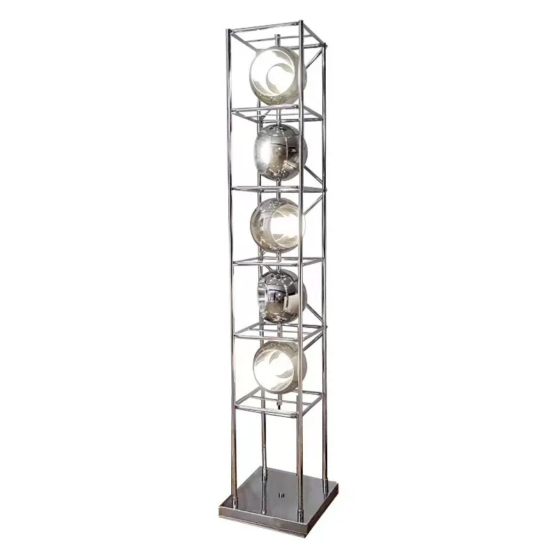 Industrial style Bauhaus lamps, living room bedroom table lamps, designer model room exhibition hall high-end atmosphere floor