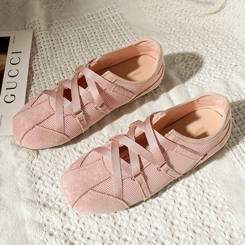 

Women's Flats Fashion Sneakers Designer Loafers Shoes 2025 Summer New Trend Casual Sport Shoes Walking Soft Zapatillas De Mujer