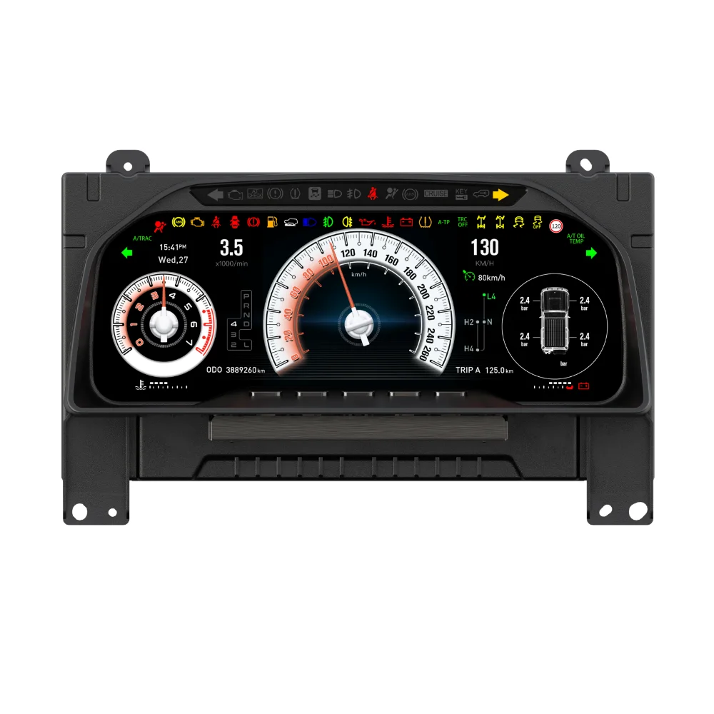 

Новый 12,3-дюймовый автомобильный цифровой кластер для Toyota Land Cruiser LC76 LC71 LC70 LC78 LC79 2010 2023, авто ЖК-дисплей, приборная панель, спидометр, кабин