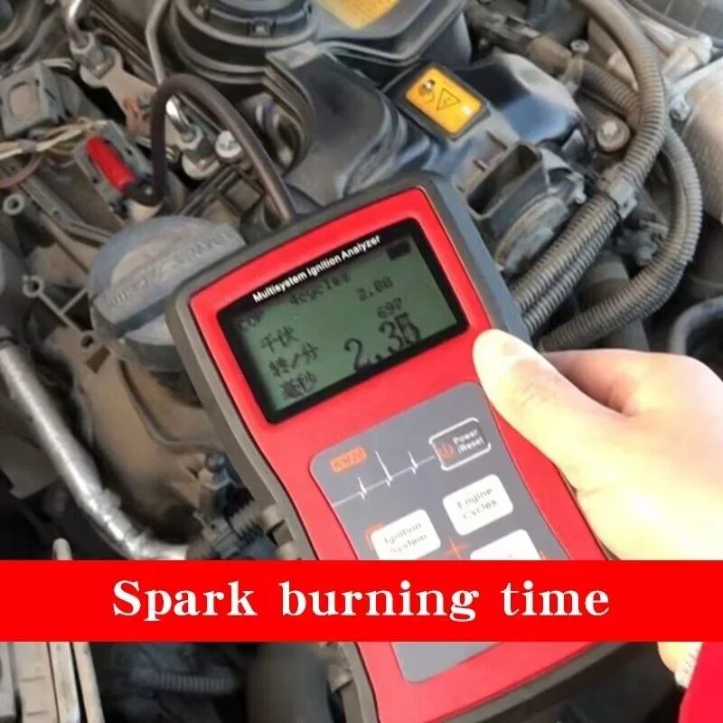 

KM20 Multi-system Ignition Analyzer Tester Measure Spark Volt Spark Burn TimeSpark Plug Tester High Voltage Coil Detection