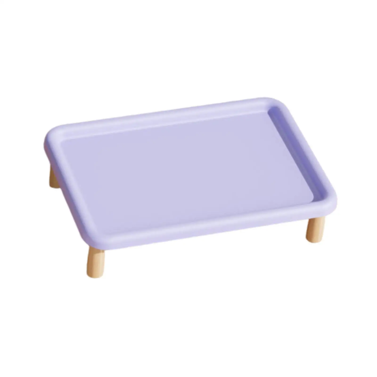 Elevated Dog Feeder Height Adjustable Pet Food Dispenser Shelf Wood Plastic Bowl Stand for Pet Automatic Feeder Home Use