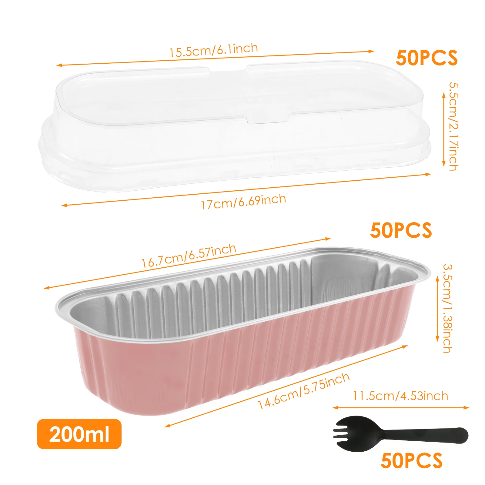 50 adet Mini Somun Pişirme Tep - Tray Mold Rectangle incelemesi ve fiyatı