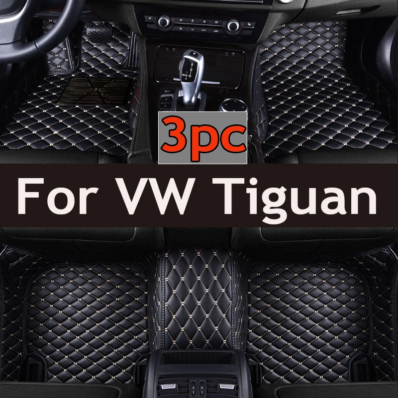 

Car Floor Mats For Volkswagen VW Tiguan 5N 2017 2018 2019 Custom Auto Foot Pads Automobile Carpet Cover interior accessories