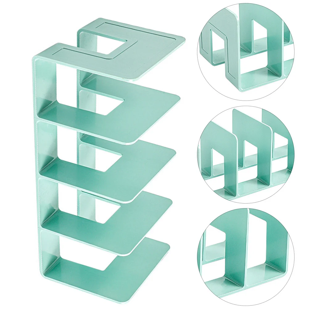 Decorative Bookend Multi-Function Organizer Delicate Book Holder File Sorter Magazine Divider Home Office Use File Sorter