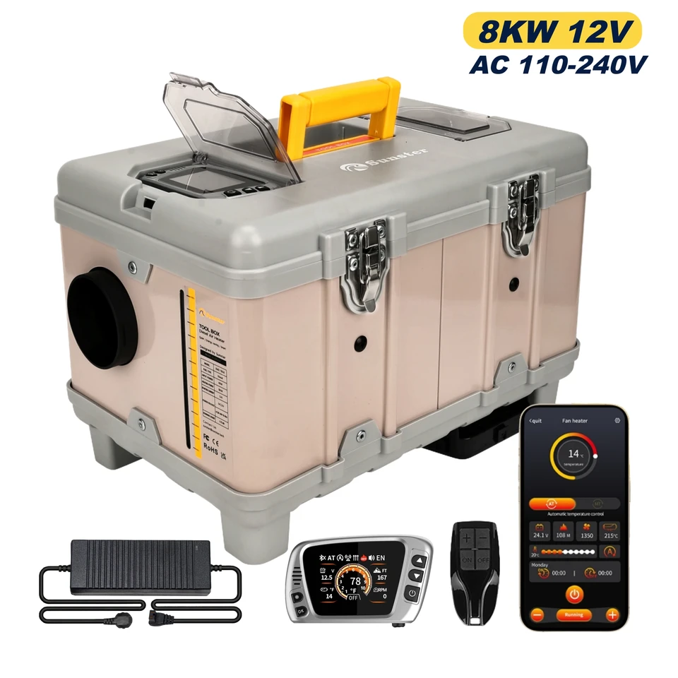 Ogrzewanie postojowe SUNSTER 8kw 12V/230V
