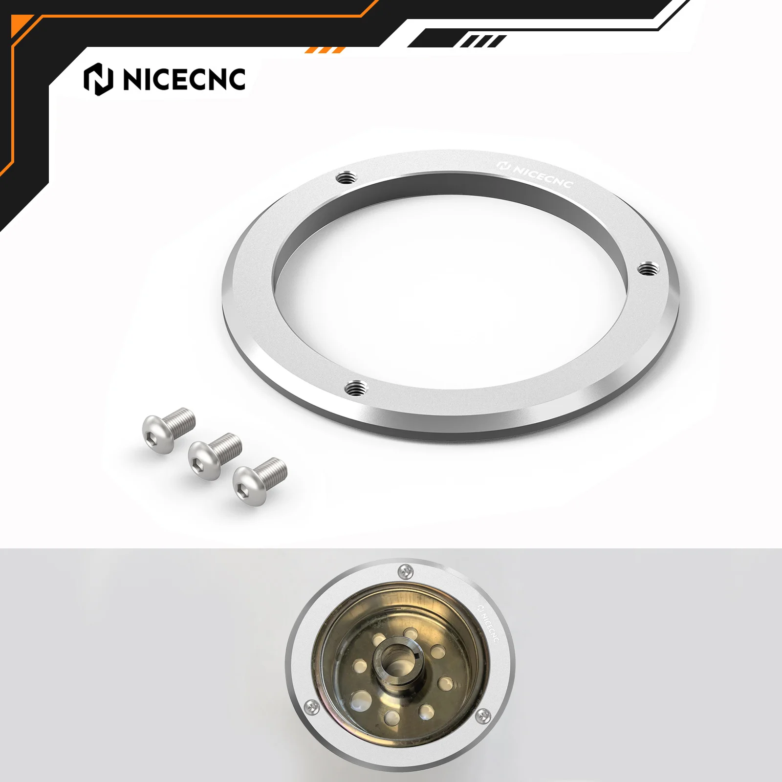 

NICECNC For Husqvarna TX300 TC250 2023-2024 9 oz Flywheel Weight 9 Ounce Stainless Steel For KTM SX250 XC300 GasGas MC250 2024