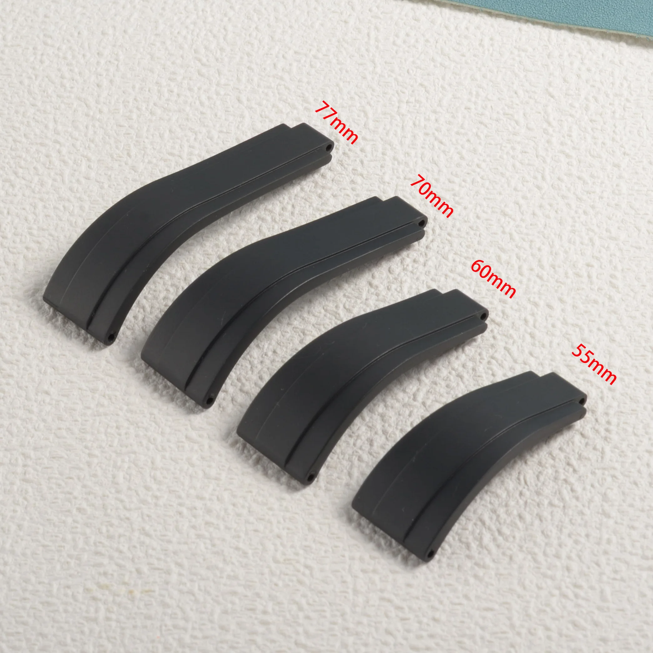 20mm 21m Rubber Watchband for Rolex Submariner for Daytona GMT for Oysterflex Men Silicone Bracelet Waterproof Sport Watch Strap