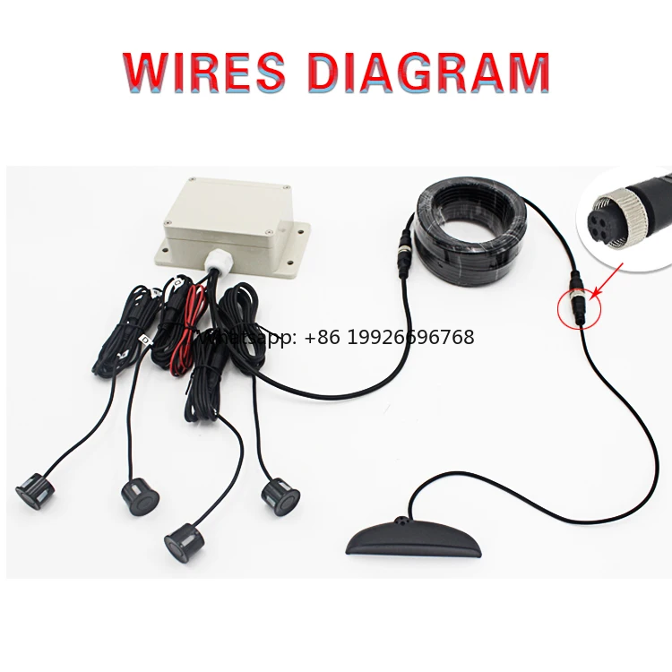 

Waterproof 24V Parking Sensor System for Truck manufacturer