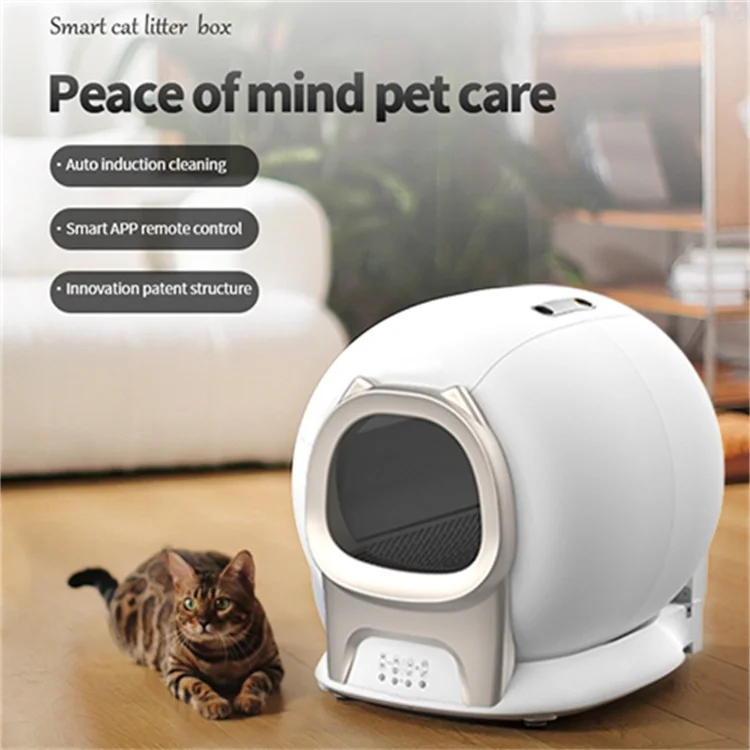 

Self Cleaning Smart Cat Box Automatic Cat Toilet Electric with App Control