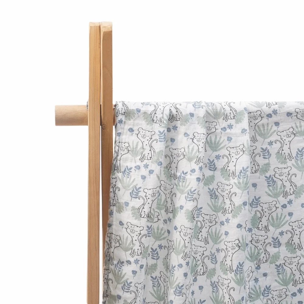 

Мягкое детское пеленальное одеяло, хлопковая детская накидка с мультяшным принтом, спальный мешок, двухслойный уютный чехол для детской коляски, детская коляска