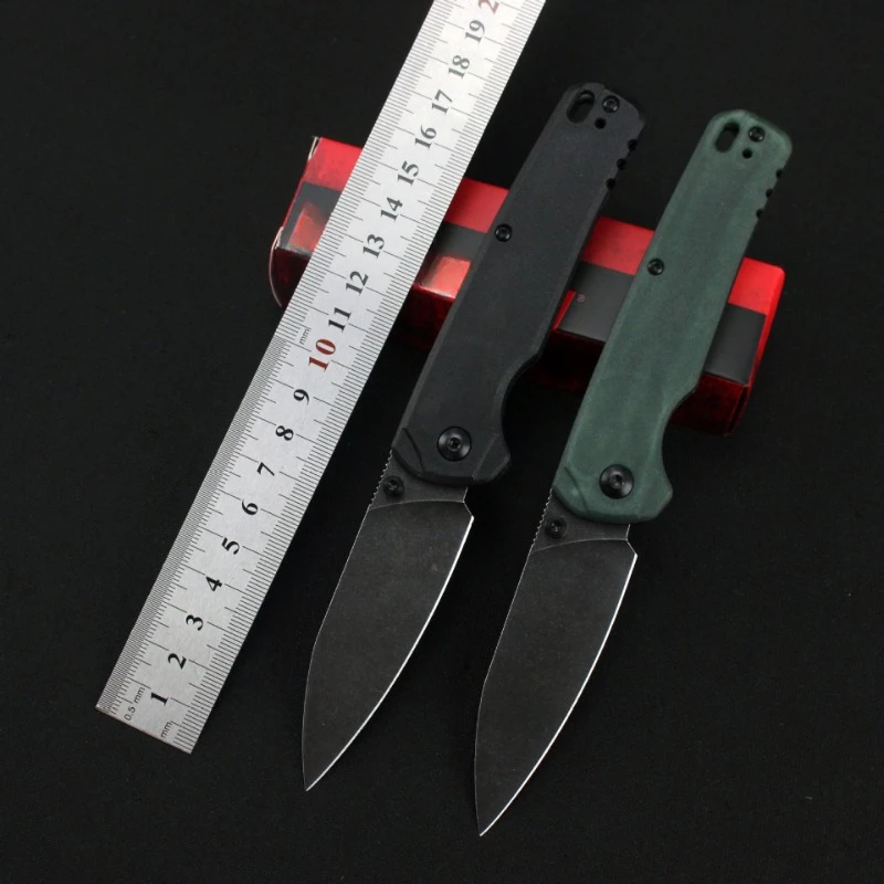 

Portable 6105 Folding Camping Pocket Outdoor Knife D2 Blade Nylon Fibre Handle Hunting Survival Tactical Utility Knives EDC Tool