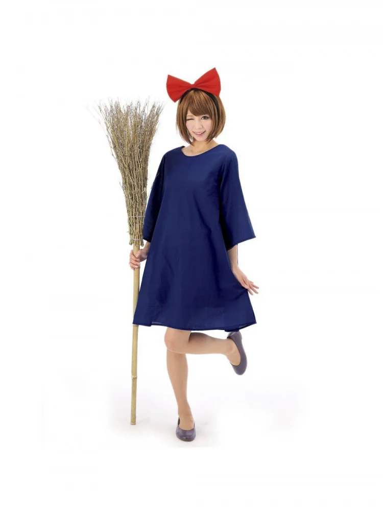 

Костюм для косплея на Хэллоуин: Женский аниме-костюм маленькой ведьмы (по мотивам Kimi no Yaiba) с высокой талией...