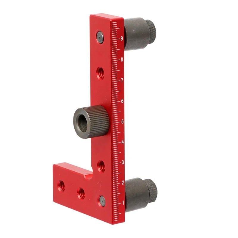 

ABLN-2-10Mm Dowel Jig Square Center Finder Woodworking Tools Drill Guide For Straight Holes Self Centering Line Scriber
