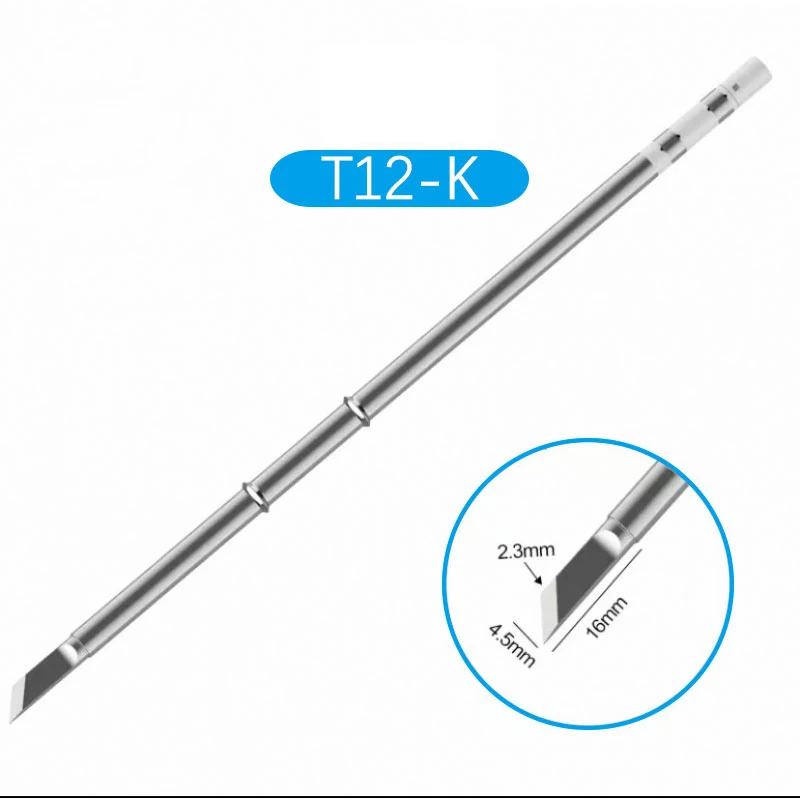 Imagem -02 - Pontas de Ferro de Solda Elétrica Ponta de Ferro Série T12 para Hakko Fx951 Stc e Stm32 Estação de Solda Oled T12