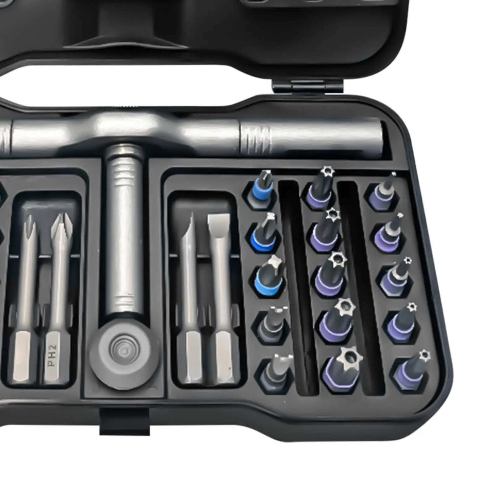 Ratchet Screwdriver Set 66-in-1 Portable Multi Function Repair Tool Magnet Ratchet Screw Driver Set For Electronics Watch
