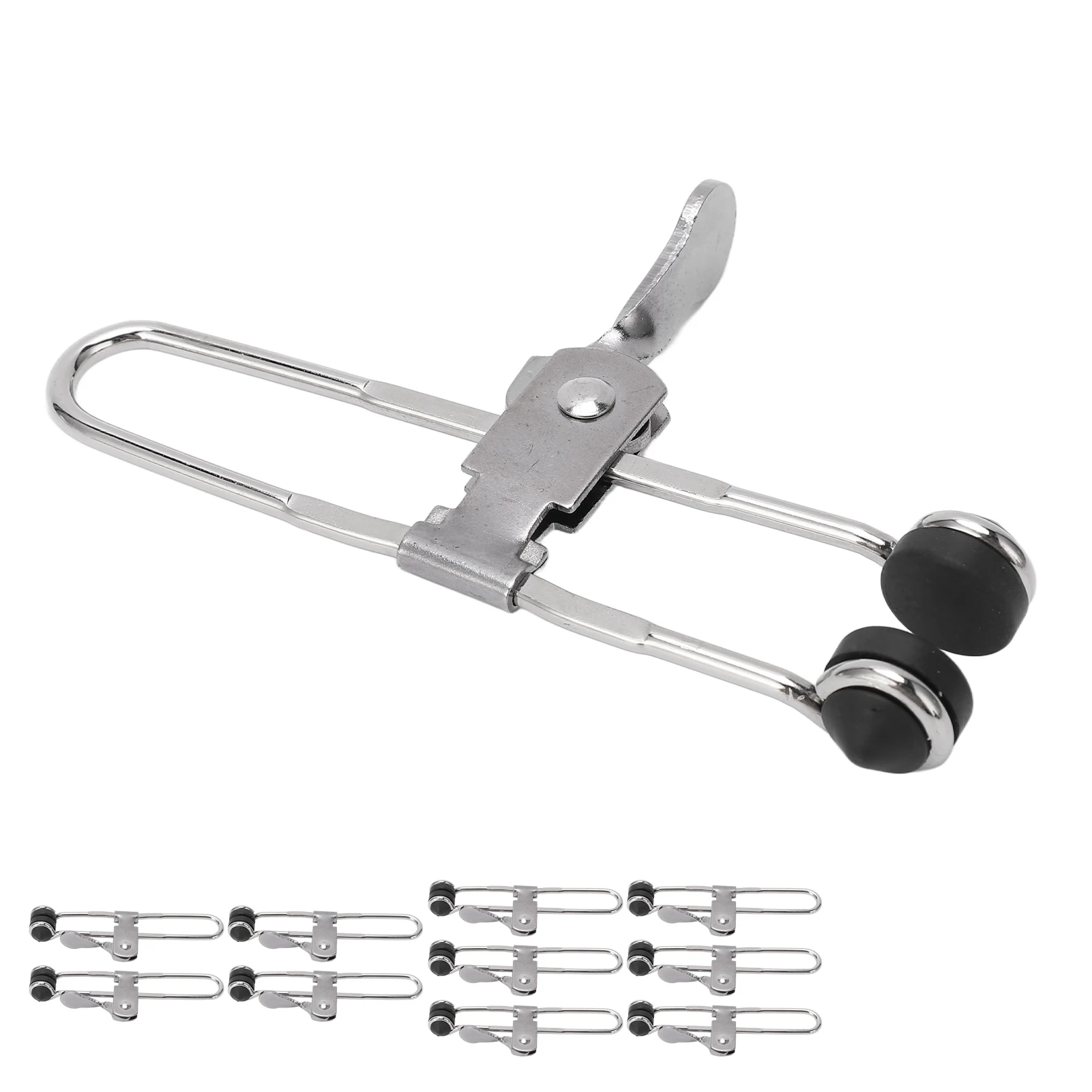Lever Action Grid Clamp Multifunctional Stainless Steel Rust Proof Tile Mounting Clips Suspended Ceiling Tools Clamps