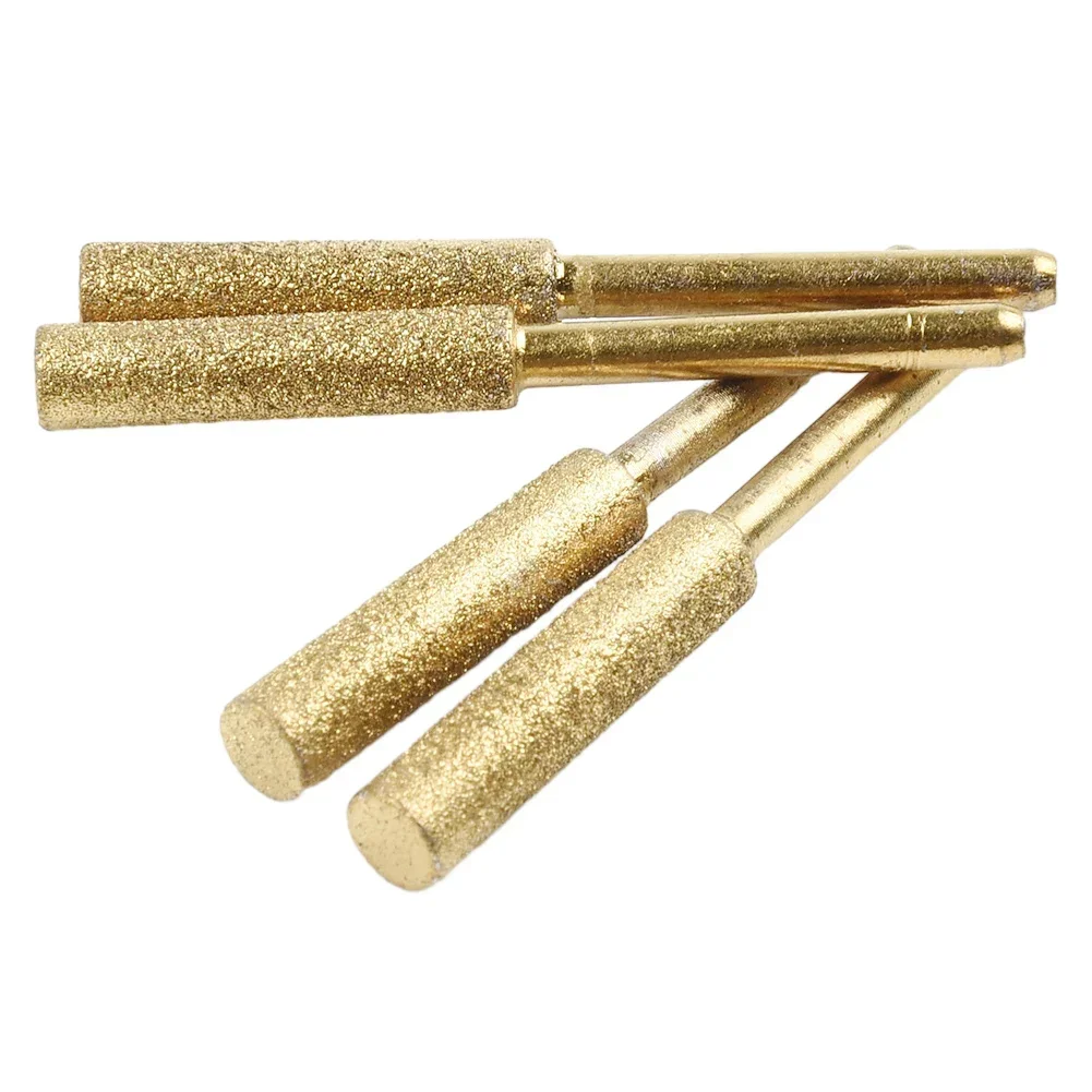 チェーンソー研ぎ器,高品質のアクセサリー,真新しい部品,3サイズ,4個,4.8mm, 5.5mm, 12個