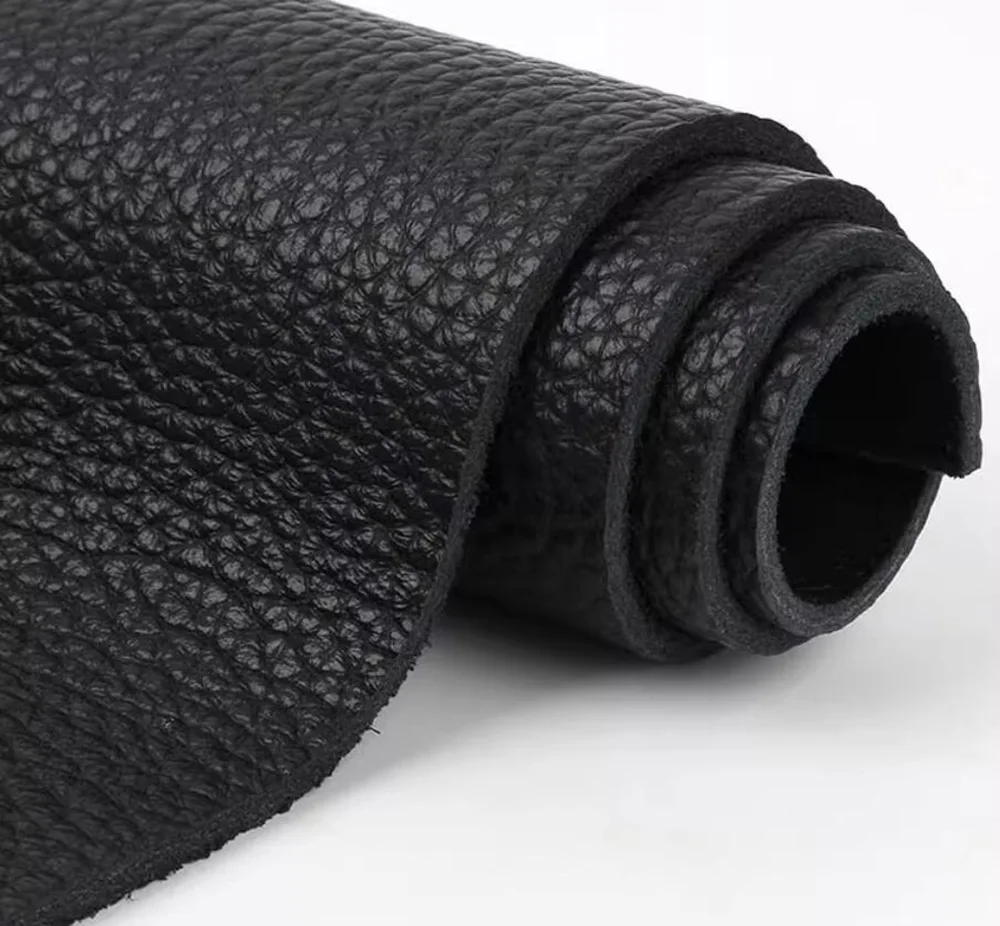

Черная утолщенная мягкая ткань из натуральной воловьей кожи диаметром 4 мм, вся подушка для сиденья дивана, подушка для стола мыши, материал матраса из воловьей кожи