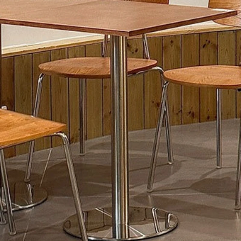 

American Retro Coffee Table Work Leisure Small Round Dining Chair Western Restaurant Cafe Furniture Stol Kawowy XY40KFZ