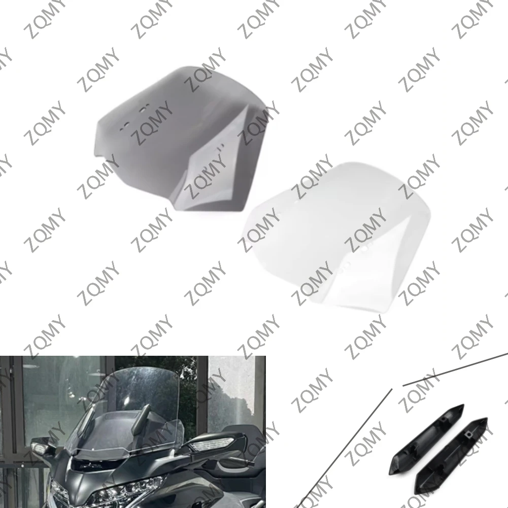 

Motorcycle Windscreen Wind Shield Delector For Honda GL1800 2018 2019 2020 2021 2022 2023